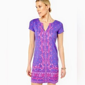Lilly Pulitzer Sophiletta Dress UPF50+ Mystical Purple Size L